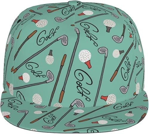 Miniatura 2 de Sombrero de golf ajustable a la moda para hombres y mujeres, gorra de sol hip hop, gorra de béisbol, gorra de visera plana