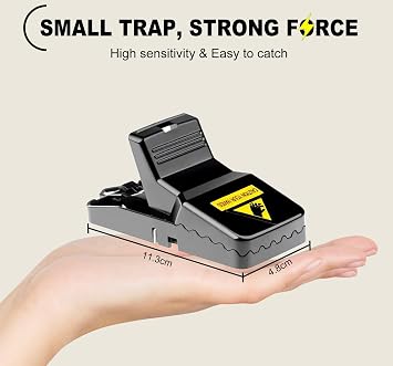 8 Pack Mouse Traps Indoor/Outdoor, Catcher, Mice Traps