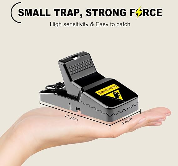 8 Pack Mouse Traps Indoor/Outdoor, Catcher, Mice Traps