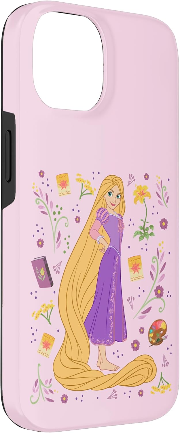 Disney Princess Rapunzel Tangled Collage Portrait Case for iPhone 14