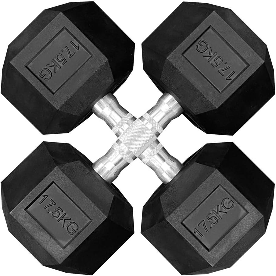 【新品】TPUコーティング 六角ダンベル 17.5kg×2個セットプロ仕様 Hxuolueアイアンレッグ テーブル 家具 脚 机 足 高さ調整 ちゃぶ台