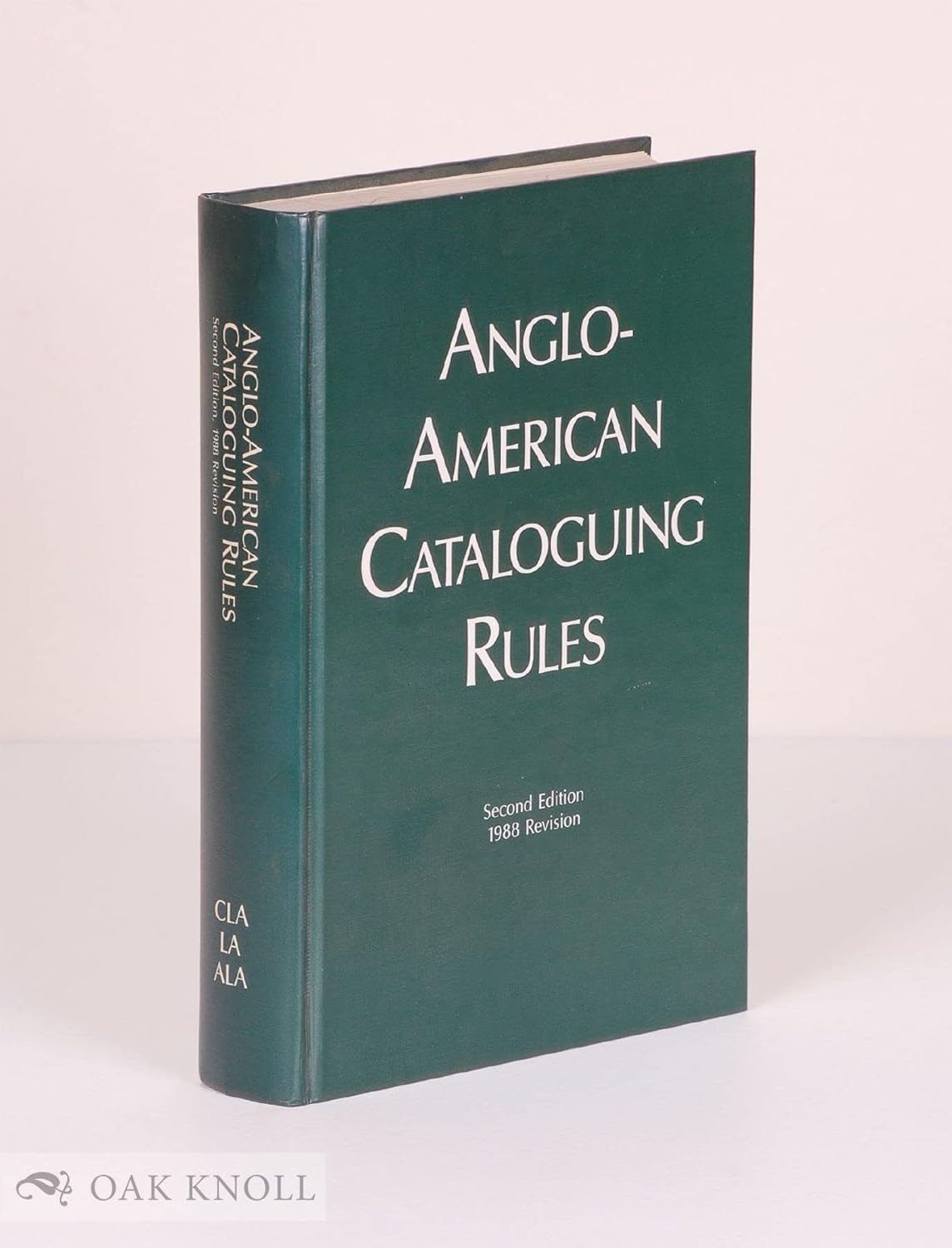 ANGLOAMERICAN CATALOGUING RULES, SECOND EDITION, 1988 REVISION, THE