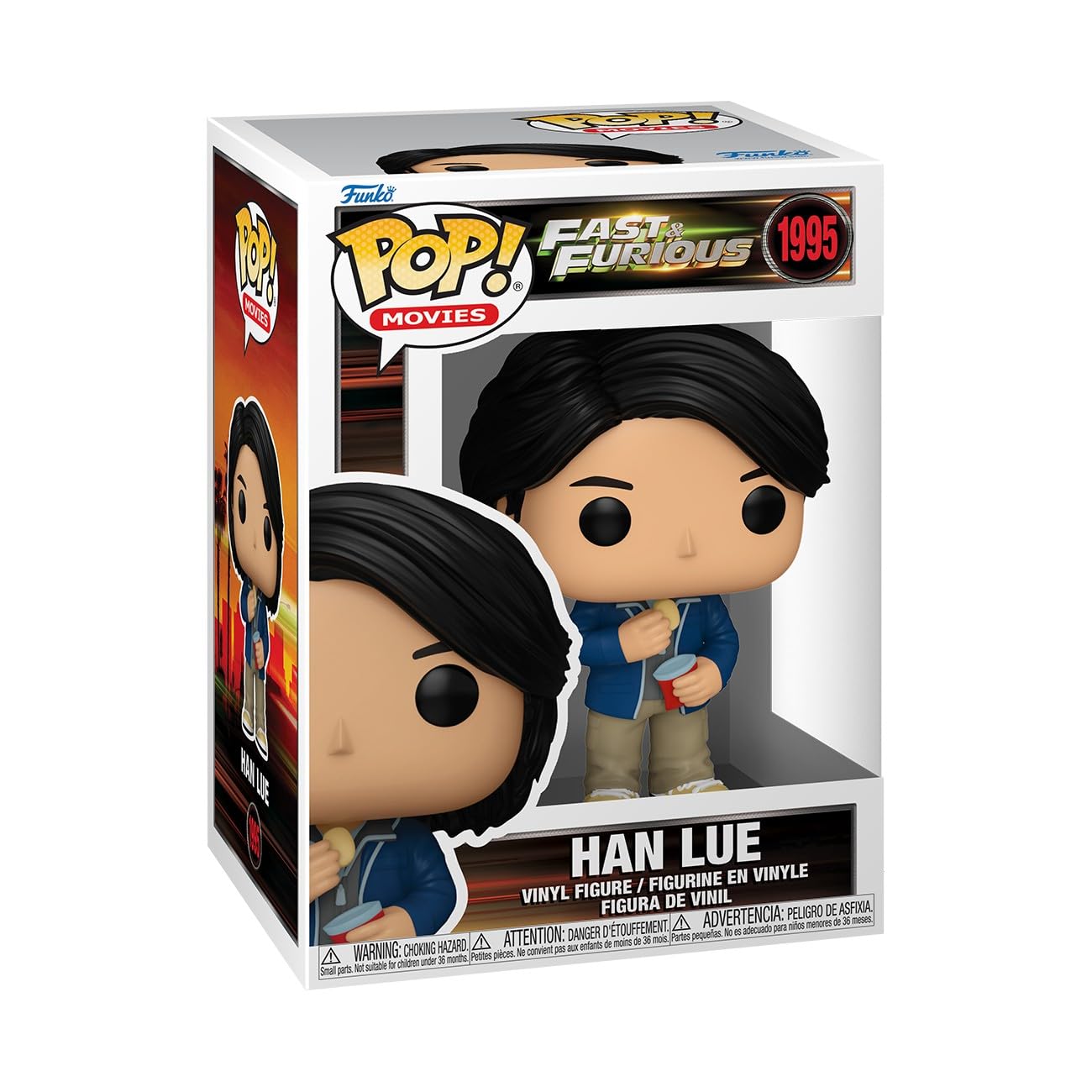 Funko Pop! Movies: Fast & Furious - Han LUE - Collectable Vinyl Figure - Gift Idea - Official Merchandise - Toys for Kids & Adults - Movies Fans -