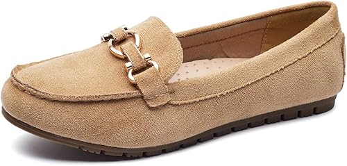 Miniatura 9 de Mocasines cómodos y ligeros para mujer, zapatos planos de meter sin cordones, estilo informal para el trabajo