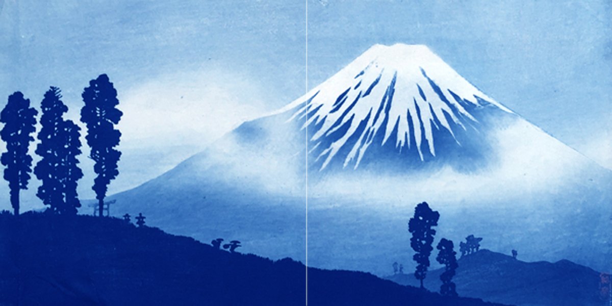 Tile Mural Japan is Mount Fuji landscahts by Hiroaki Takahashi