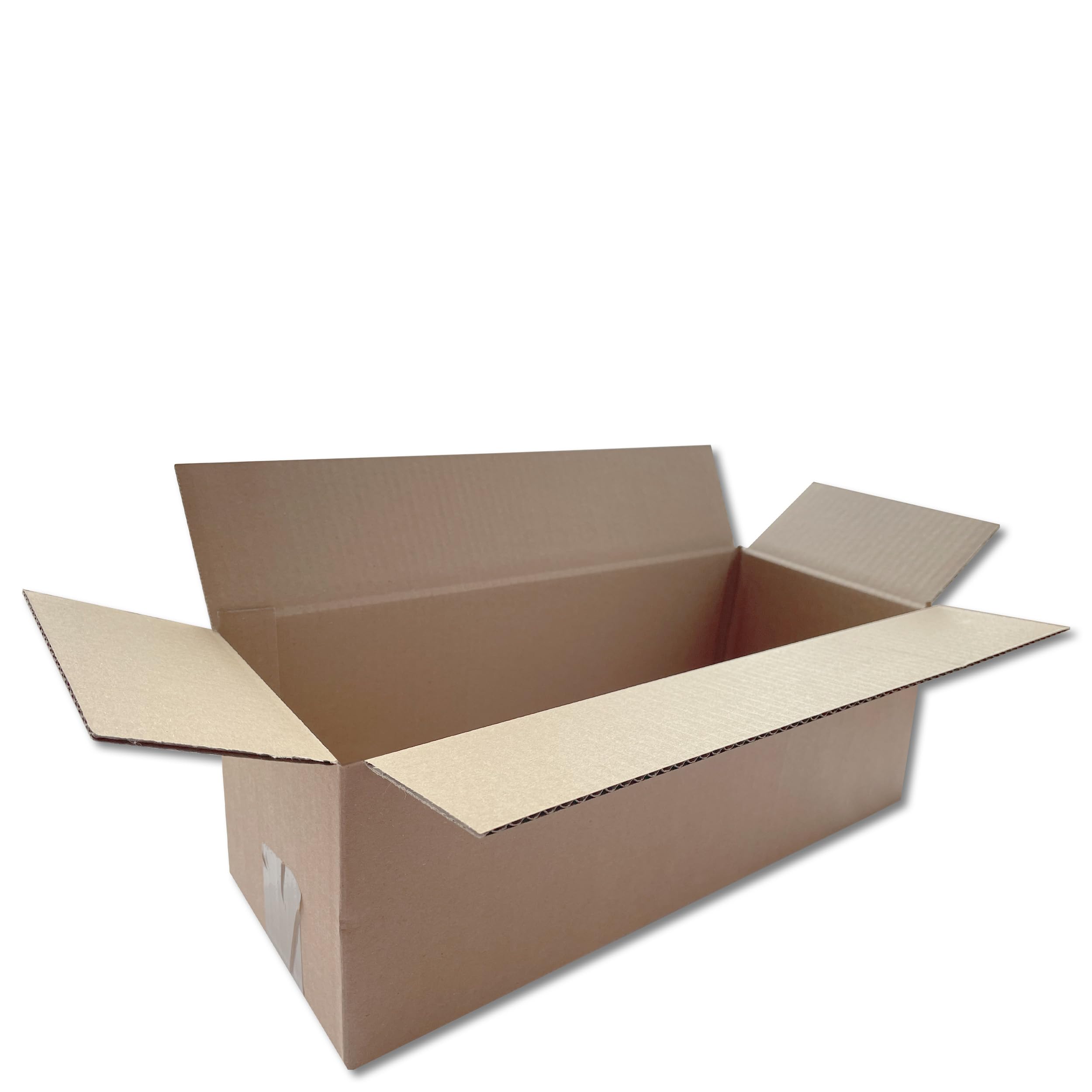 Wohnkult Karton Faltkarton Versandkarton Schachtel Versandschachtel Verpackung 6 Größen (7 | 385 x 155 x 150 mm, 100, Stück)