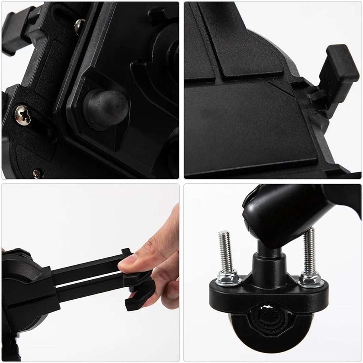 TFPIES(小さな店) オートバイ電話ホルダーモトハンドルバーマウント