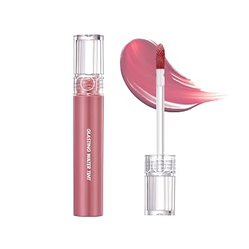 rom&nd GLASTING WATER TINT 14 Mauve Moon | صبغة شفاه مرطبة طويلة الأمد | لمسة نهائية لامعة غير لاصقة للحصول على ألوان باردة | أحمر شفاه سائل K-Beauty