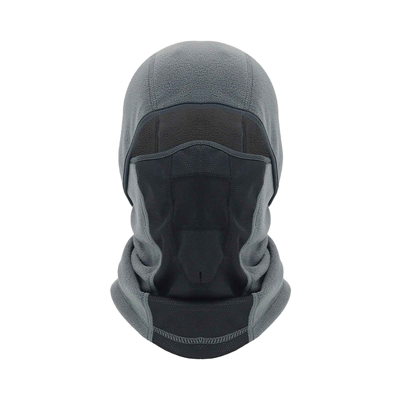 Cagoule de ski coupe-vent pour homme, couvre-visage chaud par temps froid, idéal pour le ski, le snowboard, la moto et la pêche sur glace, 1 pièce