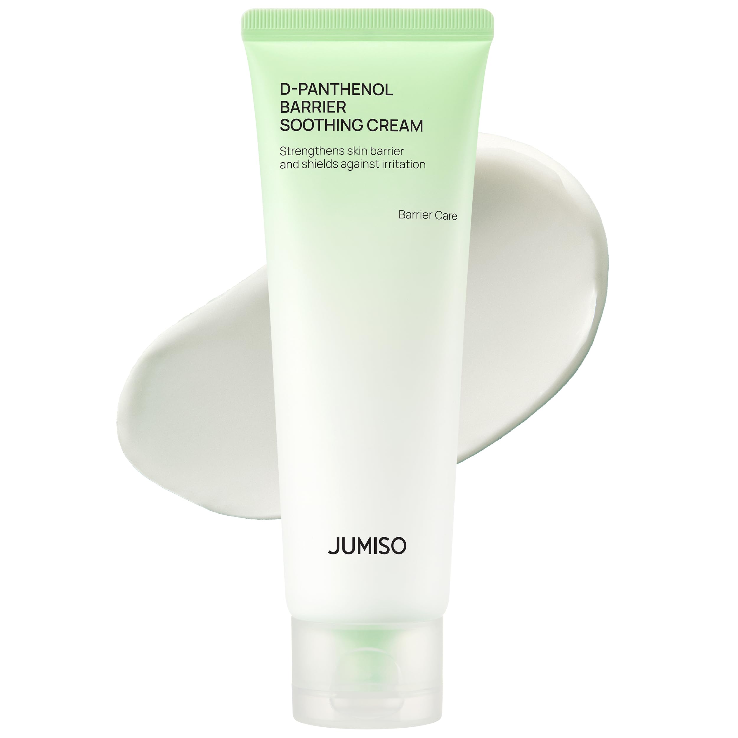 Crème apaisante barrière JUMISO au D-​Panthénol – Complexe 5 céramides + Cica + Squalane, gel-​crème léger quotidien pour peaux sensibles & à tendance acnéique, non gras, 77ml