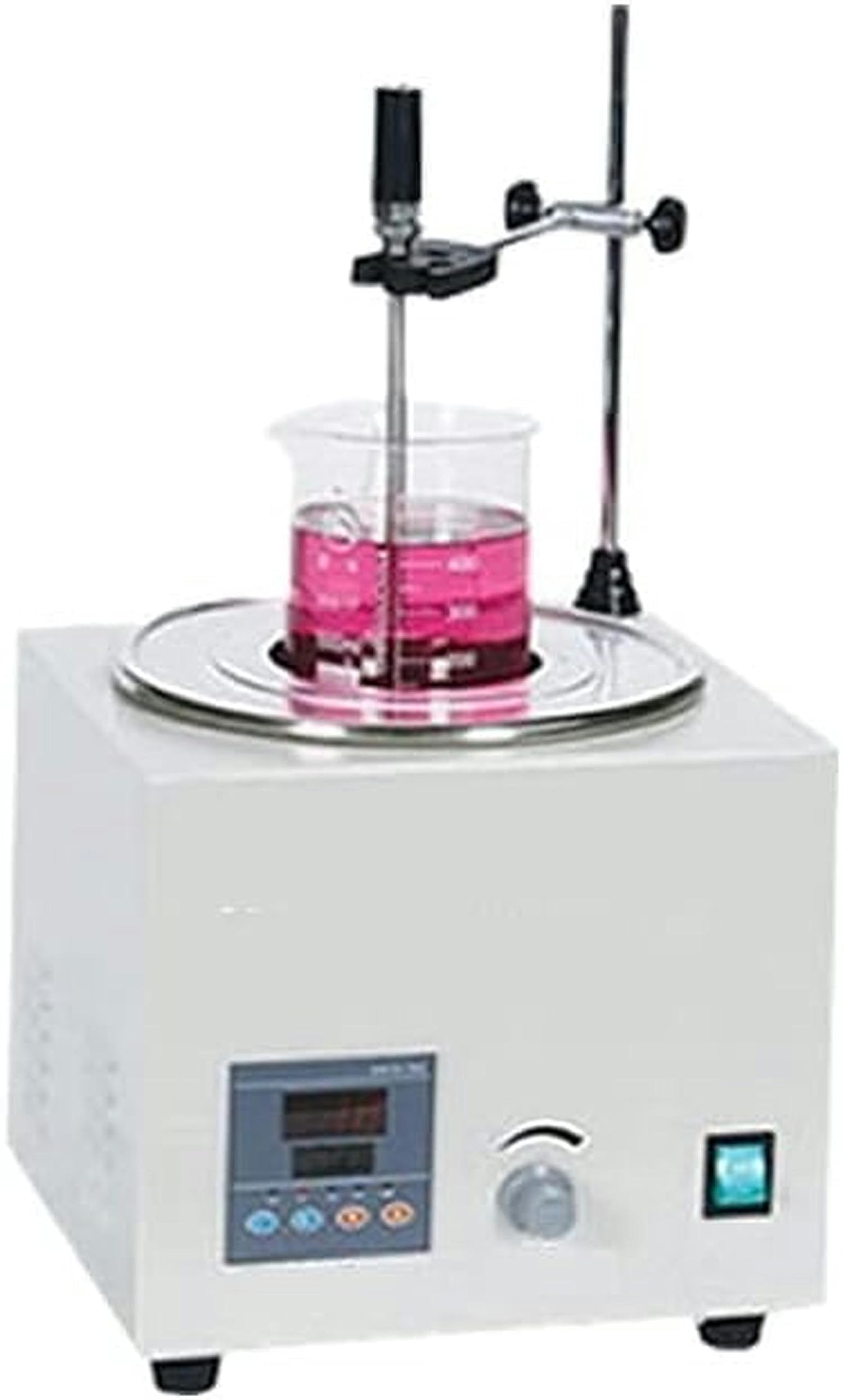 Agitador magnético Mezclador magnético LCD Laboratorio Digital Agitador magnético Inteligente de Temperatura Constante Colector Agitador magnético con calefacción Placa calefactora Placa de