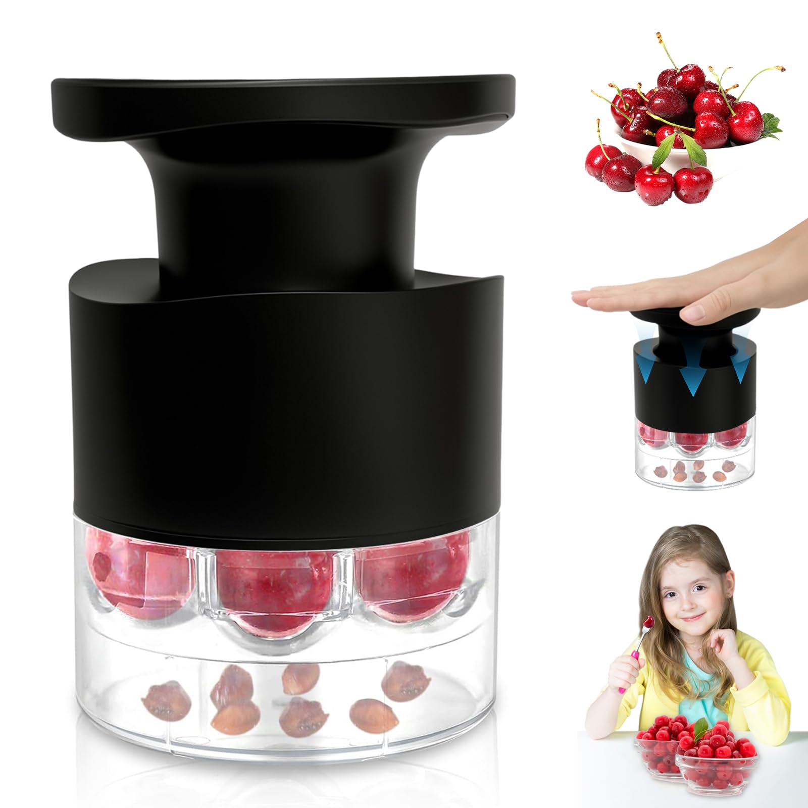 Tenlary 7-in-1 Multi Cherry Pitter