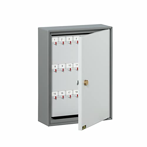 Armario portallaves Burg-Wächter con 74 ganchos y caja de seguridad de 330x245x85mm 5