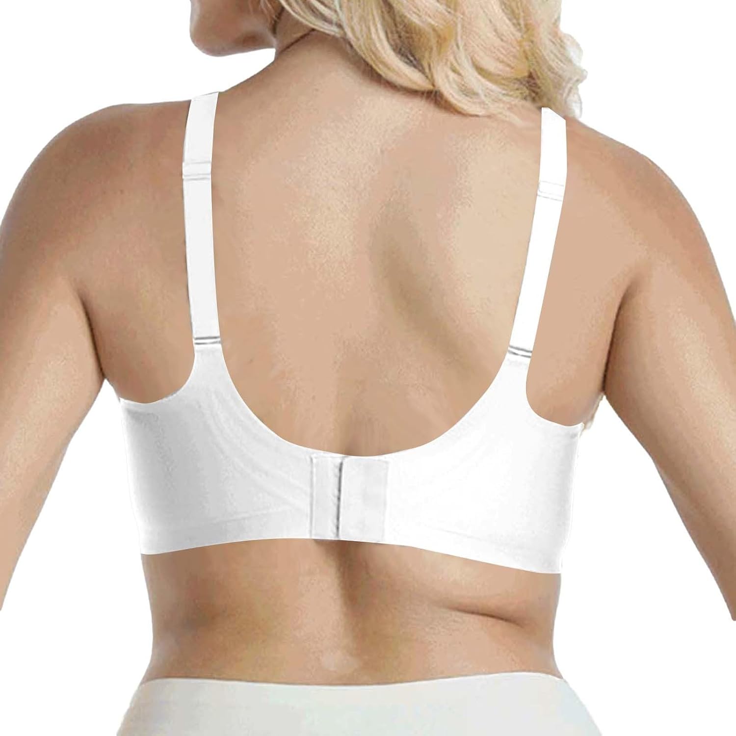 Womens Wireless Bras Comfortable Wave Push Up Bra Seamless Full Coverage Bralettes Tshirt Bras Cutout Breath Bras
