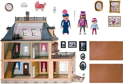 Miniatura 4 de Playmobil 70890 - Juego de casa de muñecas victoriana grande