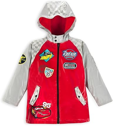 Lightning mcqueen rain jacket Clearance