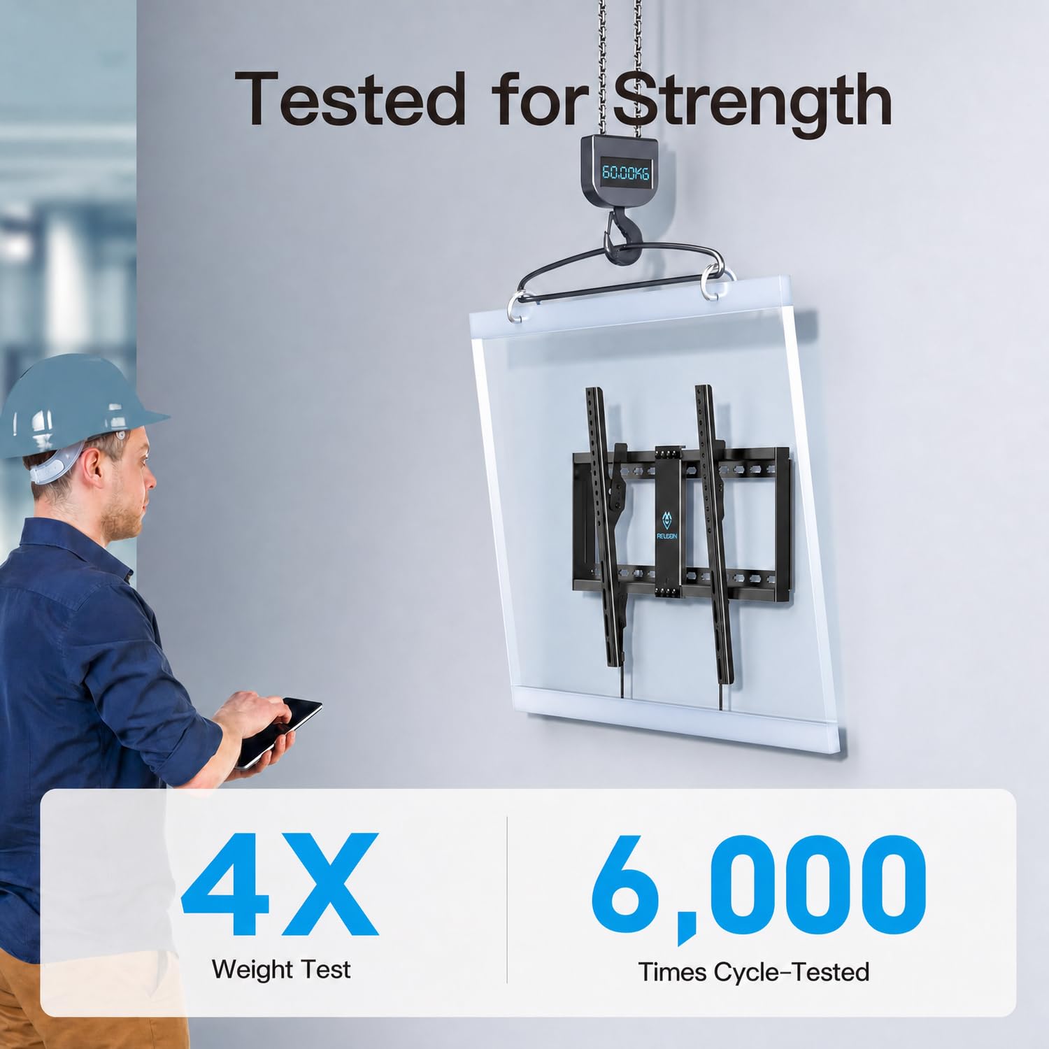PERLESMITH Tilting TV Wall Mount for 37–85 inch TVs up to 132 lbs — Amazon image 3