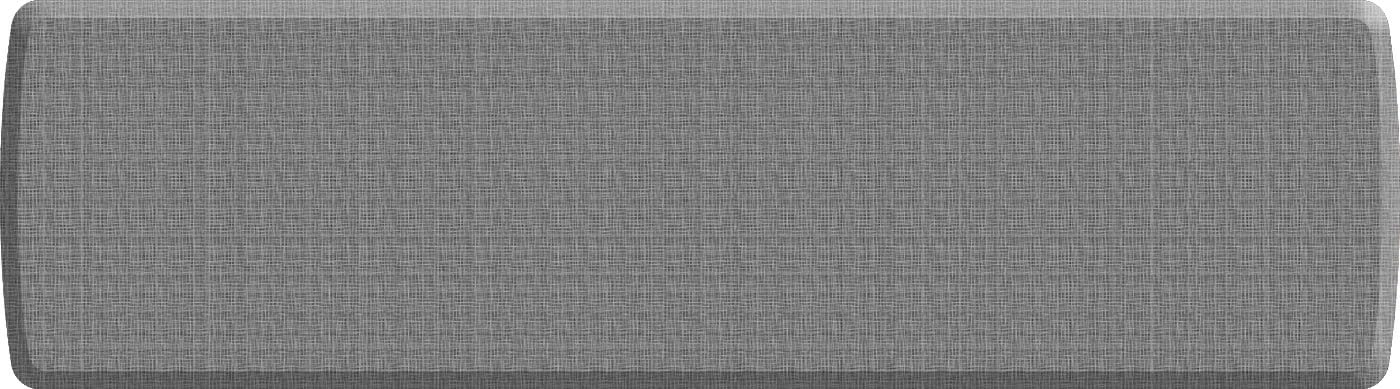 NewLife by GelPro Ergo-Foam Cushioned Anti-Fatigue Standing Kitchen Floor Mat, Padded Stain-Resistant, Waterproof, Non-Slip Comfort Padded Desk/Office Mat - 30" x 108", Patina Grey