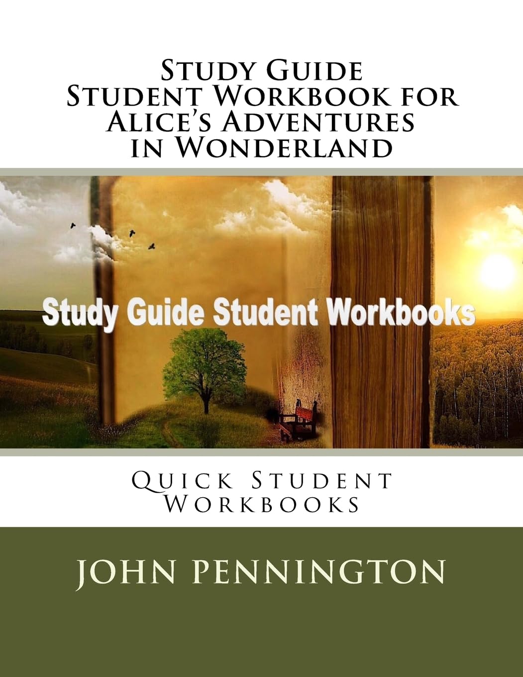 Study Guide Student Workbook for Alice's Adventures in Wonderland: Quick Student Workbooks