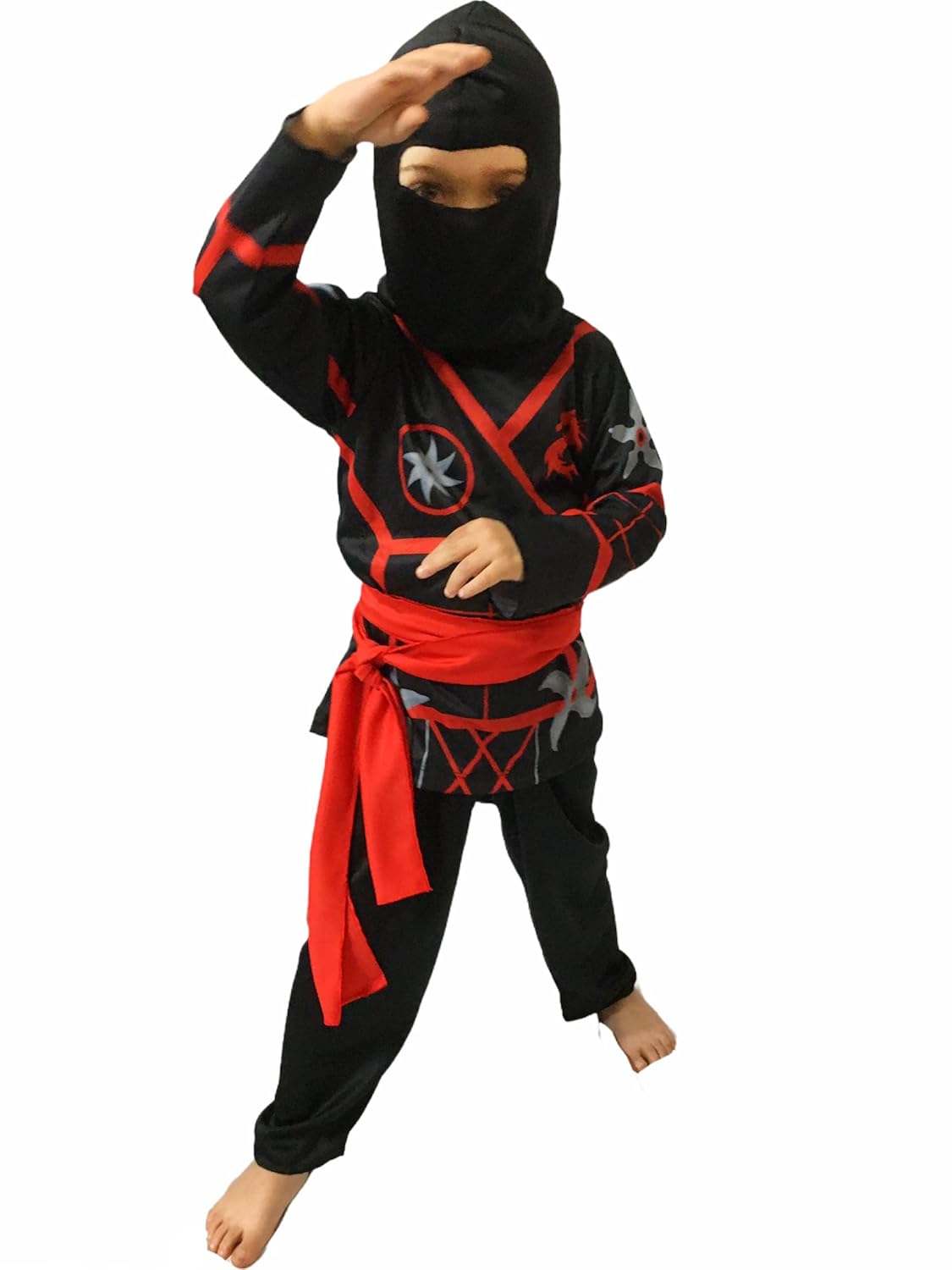 Fantasia Ninja Samurai Infantil Criança Capuz Espada em promoção! Veja a oferta e mais achadinhos de Pijamas & Fantasias Infantis Hoje é o melhor dia para comprar Fantasia Ninja Samurai Infantil Criança Capuz Espada com aquele preço maroto! Promoção! Aproveite a oferta!