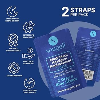 Amazon.co.jp: Snugell製AirFit ResMed N20 ラージ鼻枕CPAP
