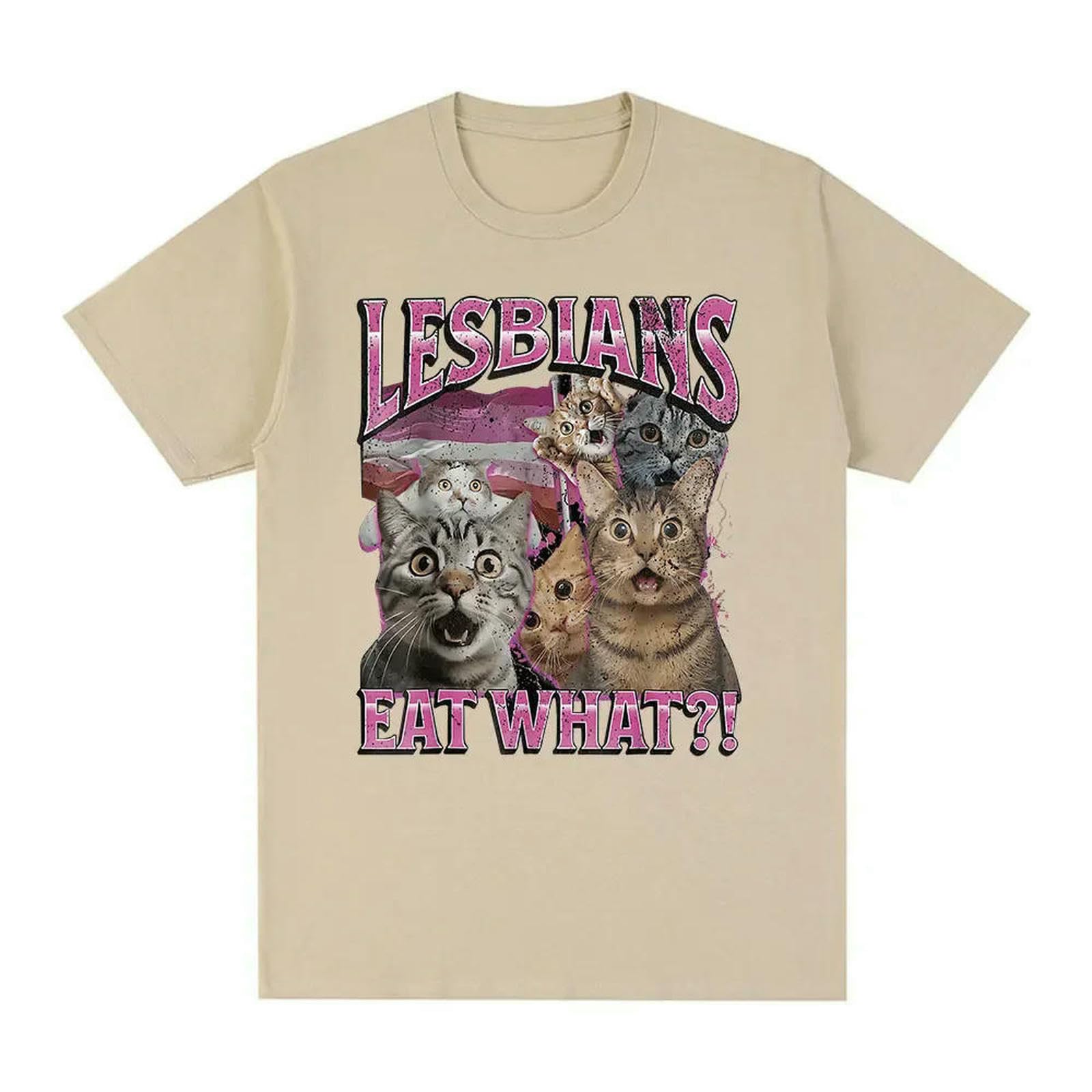 Męski T-shirt miłośnicy kotów meme humor kobiety moda casual krótki rękaw T-shirts-x92 czerwony-XXL