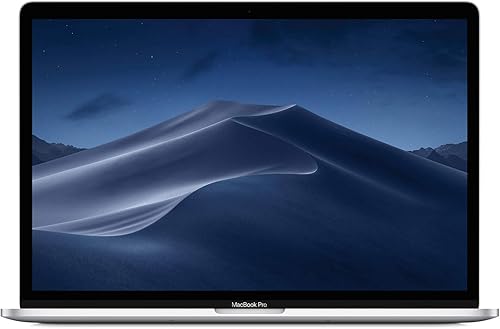Apple 2018 MacBook Pro with 2.2GHz Intel Core i7, 15-inch, 16GB RAM, 256GB SSD Storage, Silver (Renewed)
