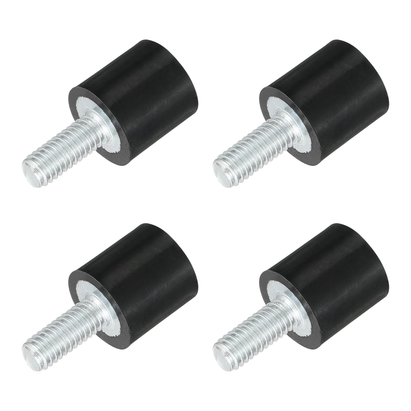 uxcell M6x1.0mm Thread Rubber Mounts, Vibration Isolators, Cylindrical Shock Absorber with Studs 20 x 30mm 4pcs — Amazon image 29