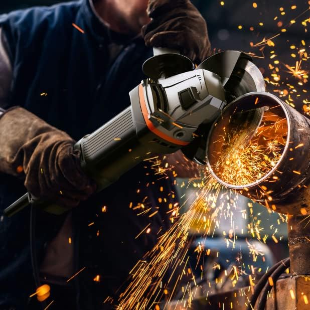 Miniatura 6 de RICHERI Llave inglesa ajustable de ángulo de brida de amoladora, tuerca de bloqueo de metal para DW Milwaukee Metabo Makita Decker Ryobi 4.5 "5"