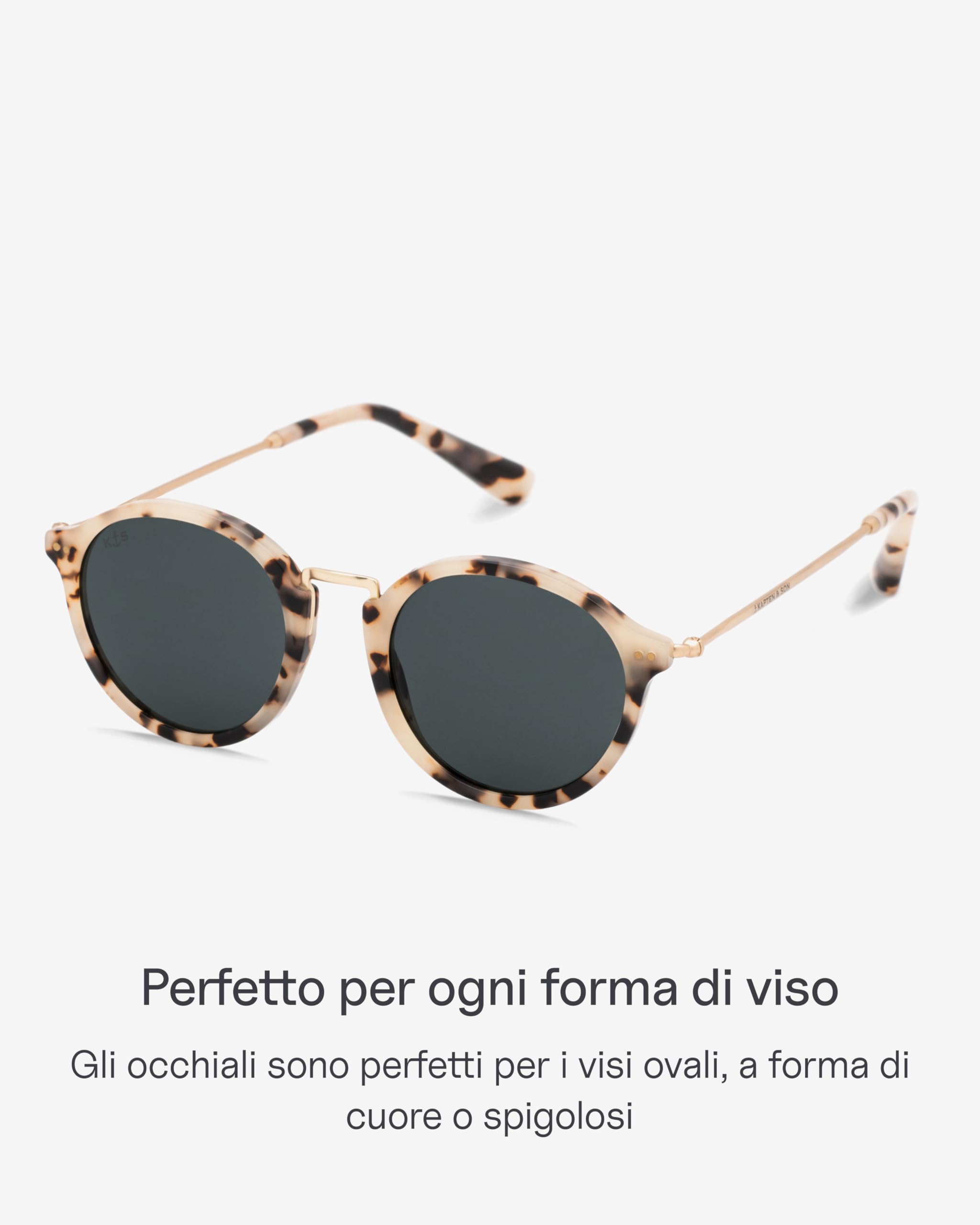 Kapten & Son Occhiali da sole Maui | Unisex | Eleganti sunglasses realizzati con materiali selezionati | Affidabile protezione solare e protezione UV | Larghezza telaio: 140 mm