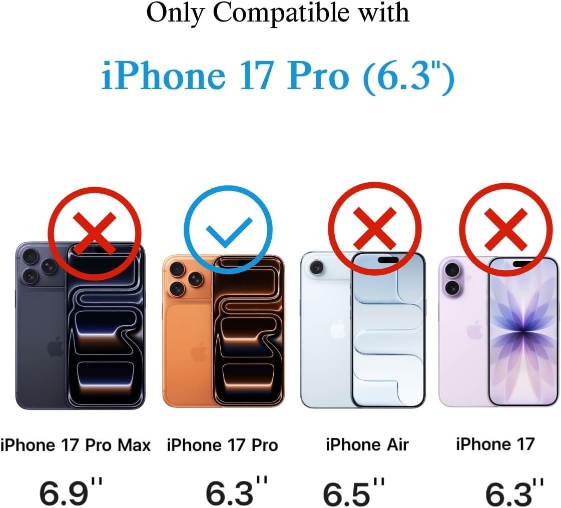 Water Lily Pond Black Cat Phone Case Compatible with iPhone 17 Pro, Cute Cat Painting Phone Cover for iPhone 17 Pro - Image 2