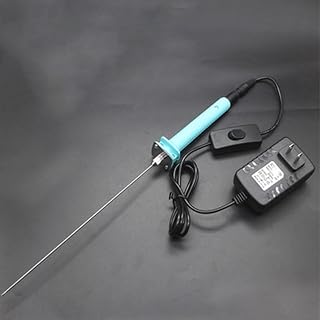 フォームカッター 発泡スチロールカッター 5CM/10CM/15CM/20CM/25CM 発泡スチロール 27W ペン式 (20CM) | フォームカッティングペン 操作簡単 ホットナイフ 芸術的なモデル作り 広告ワード制作 電源アダプタ付き