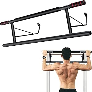 GYMAX Pull Up Bar, Folding Pull Up Bar Door Frame with Foam Grip, 400 ...