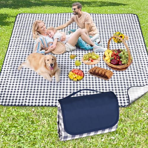 Anyiner Extra Large Waterproof Picnic Blanket, 200x200cm