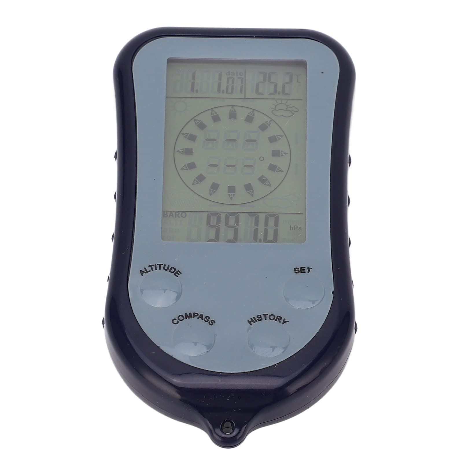 Altimètre Numérique Multifonction Baromètre Extérieur Boussole Testeur de Thermomètre électronique pour L'alpinisme