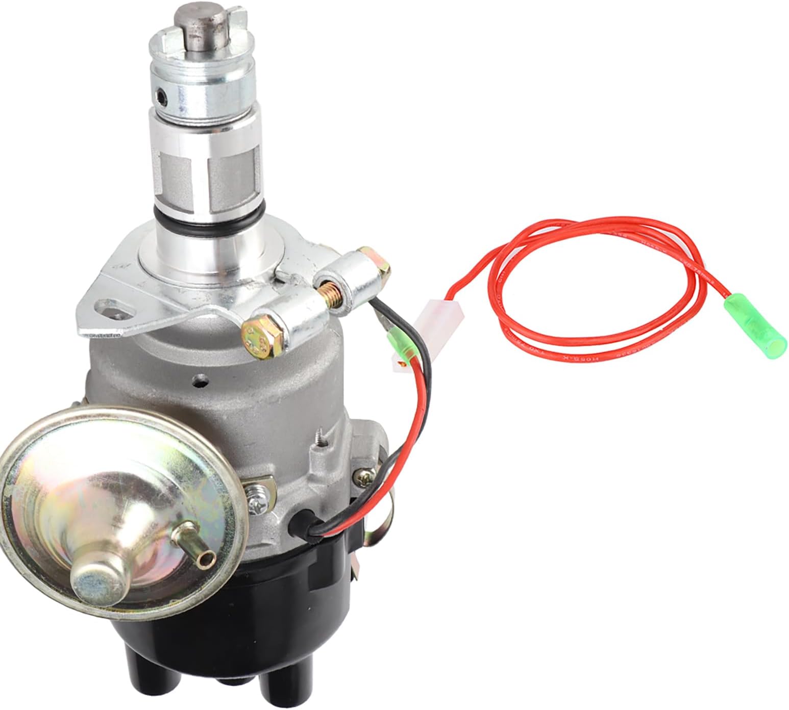 Distributor, Electronic Ignition Distributor Replacement Aluminum Alloy Compatible with Lucas 45D 5D, Car Ignition System Dizzy