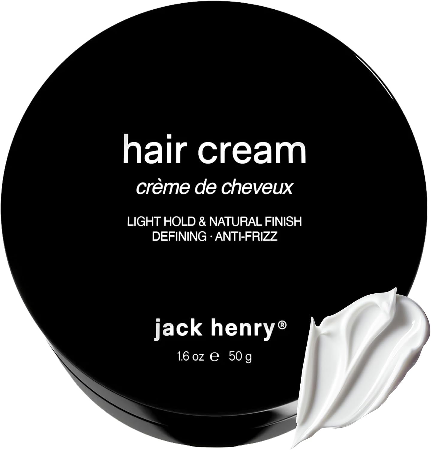Hair Styling Cream for Men & Women - Lightweight Grooming Cream for All Hair Types - Anti-Frizz Cream for Complete Nourishment & Conditioning - Micronutrient Thickening Cream for Fine Hair