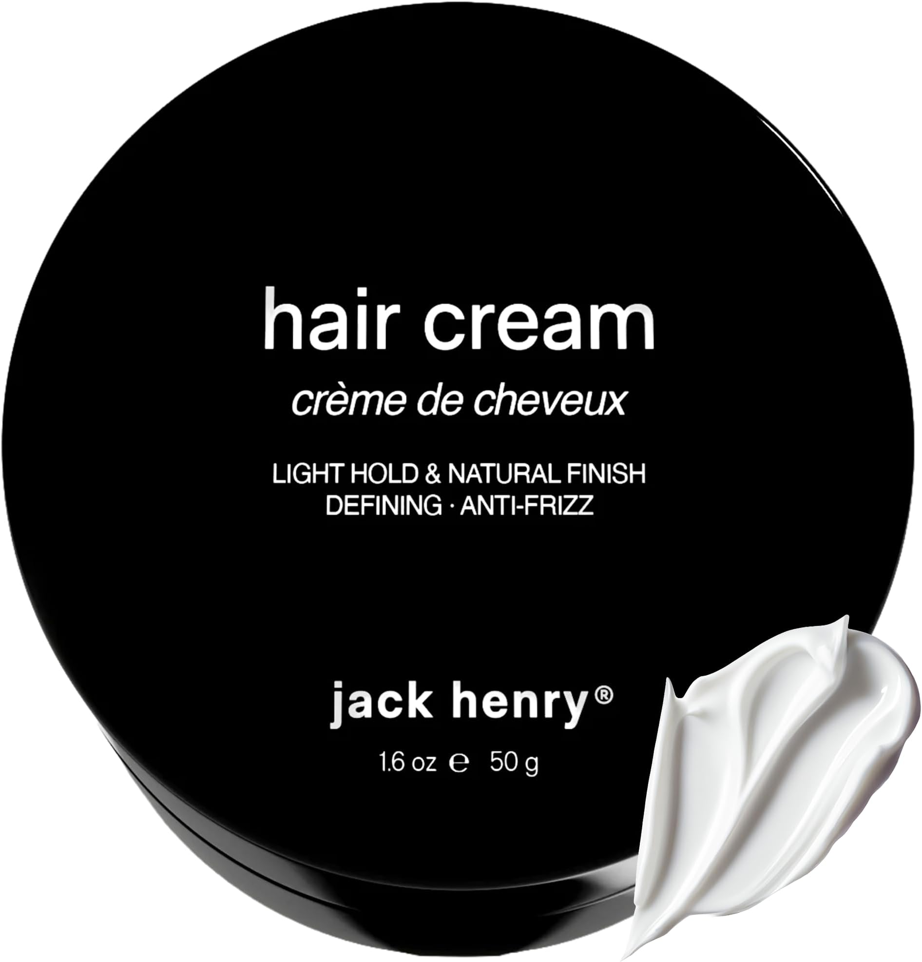 Hair Styling Cream for Men & Women - Light Hold, Subtle Shine - Lightweight Formula to Tame Frizz & Flyaways - Works for All Hair Types