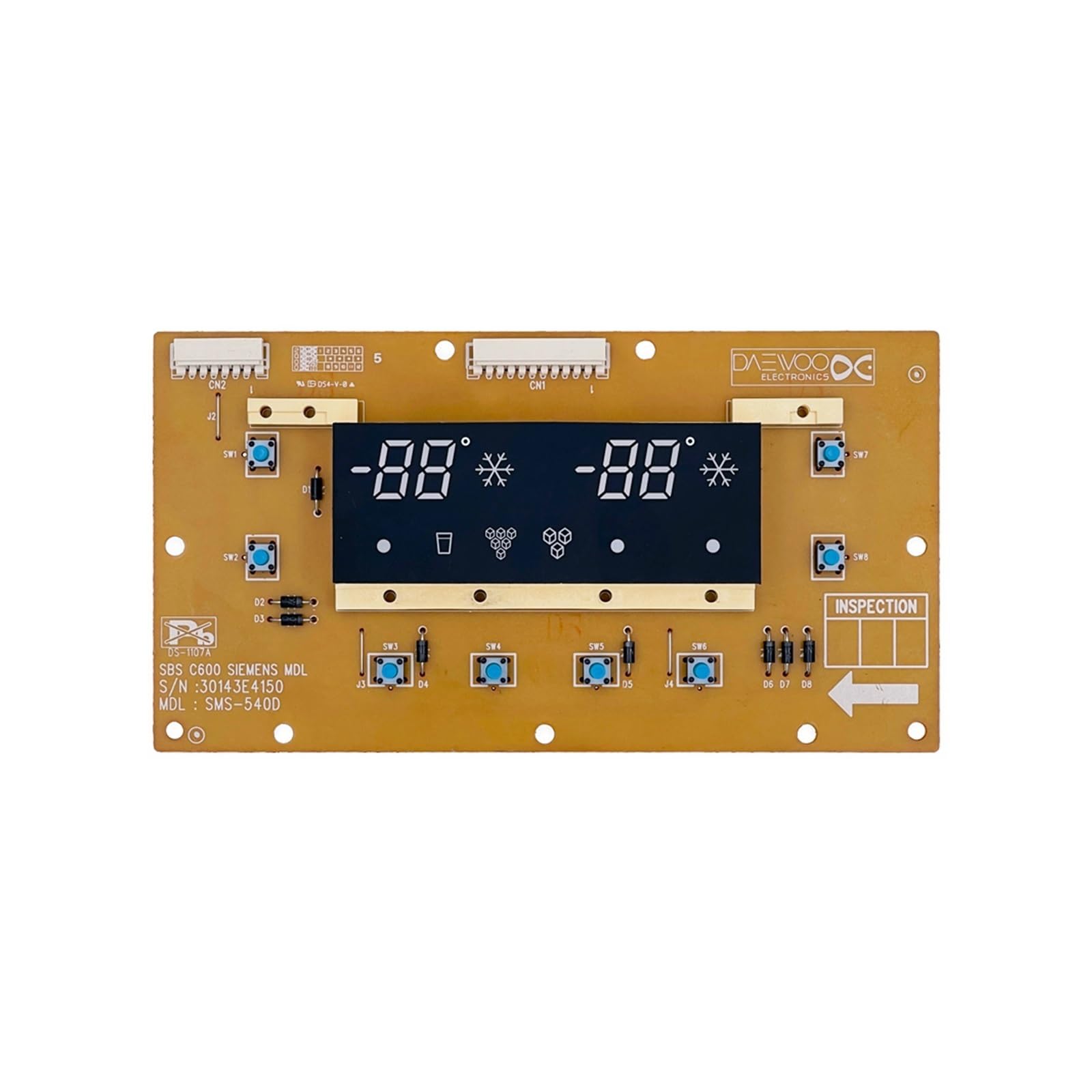 Refrigerator Motherboard,Compatible For Siemens，30143E4150 Display PCB Freezer Control Board Parts