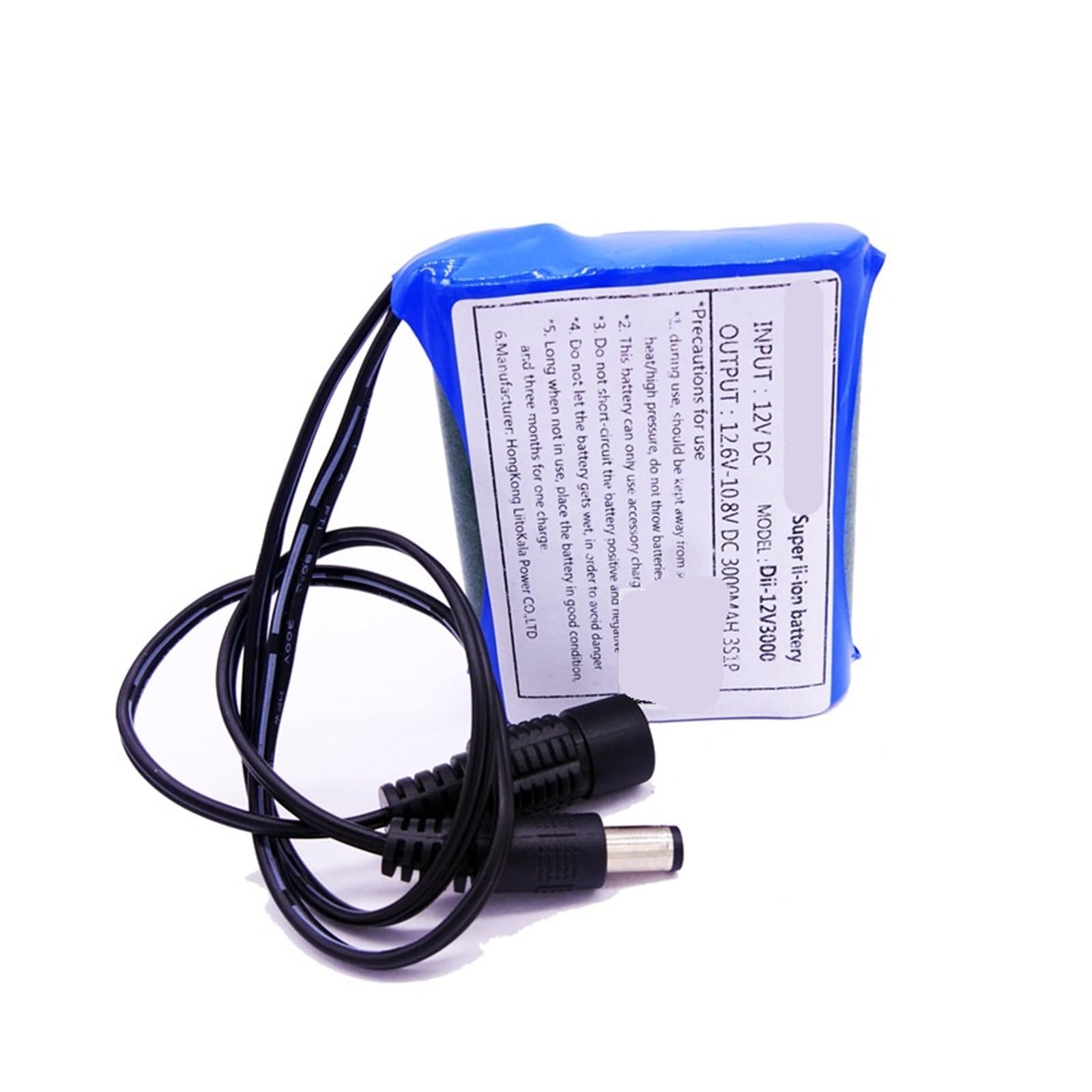Batterie lithium 12 V 3000 mAh 18650 rechargeable for haut-parleur et interphone
