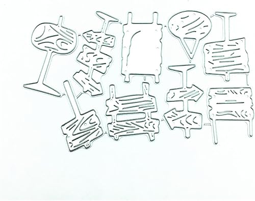 Miniatura 4 de Troqueles para álbumes de recortes, troqueles de corte de metal de Navidad para hacer tarjetas, plantillas de papel para manualidades, plantillas de