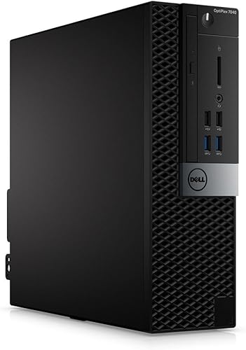 Dell Optiplex 7040 Business Desktop i7 i7-6700 8GB DDR4 500GB Unidad híbrida de estado sólido Windows 10 Pro SFF de factor de forma pequeño