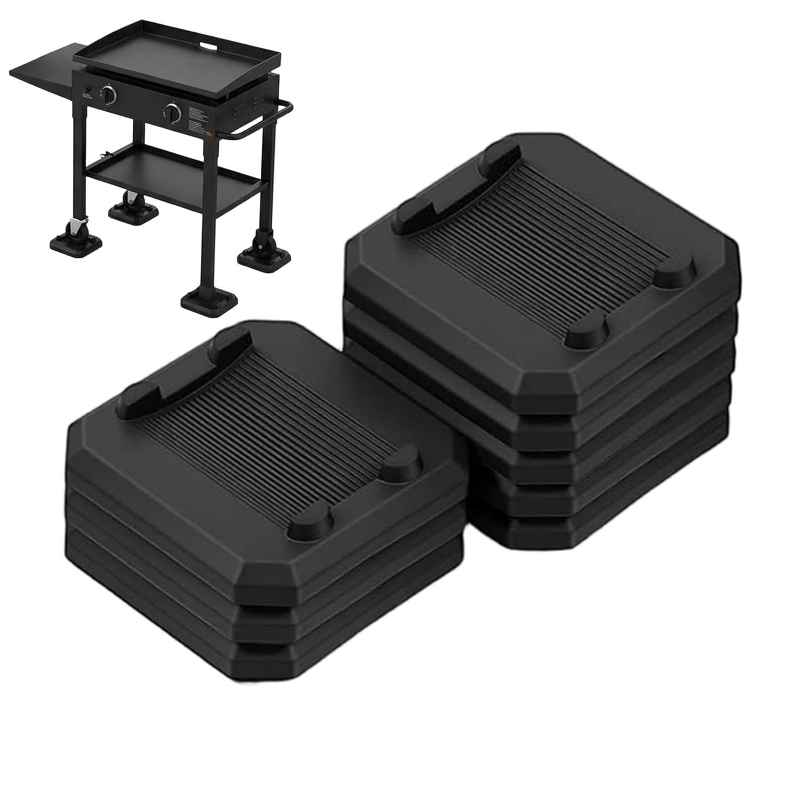 Niveleurs de gril anti-basculement pour accessoires barbecue portable