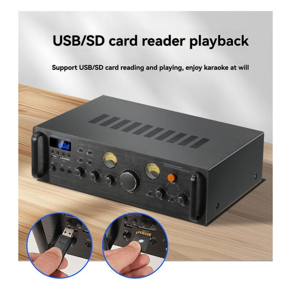 Amplificatore di Potenza Altoparlante X9 Car Bluetooth con Schermo Dinamico Stereo per Casa Auto Riunioni Karaoke Cinema con Spina EU