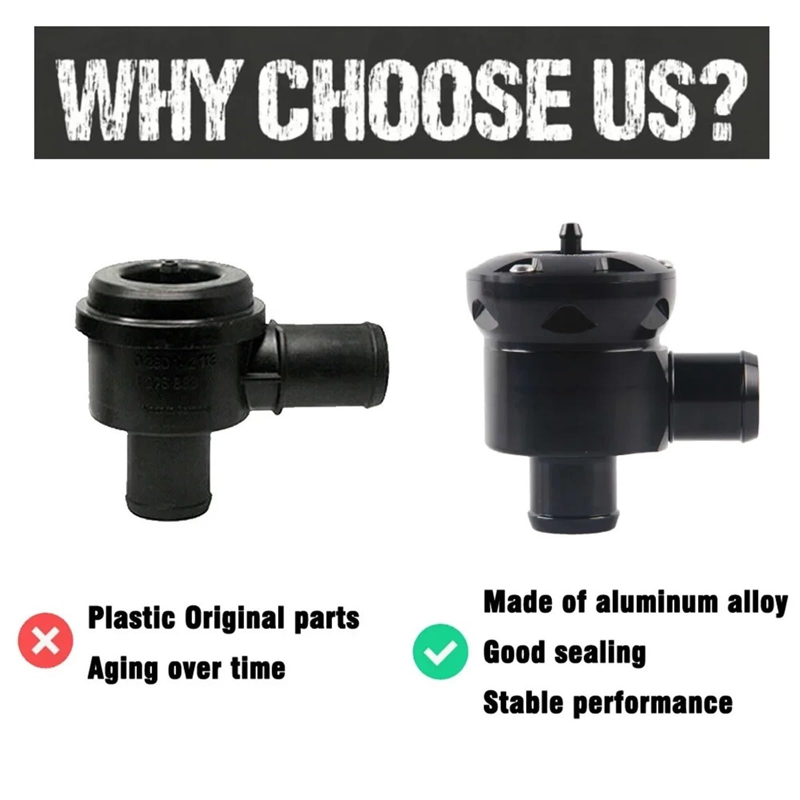 Do VGA Do 1.8T 2.7T Turbo zawór wydmuchowy zawór przełączający recyrkulacji doładowania zawór przełączający‌ zawór przełączający samochodo