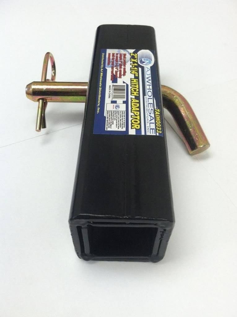 Trailer Hitch Reducer Adapter 2" to 1 1/4" Receiver Tow