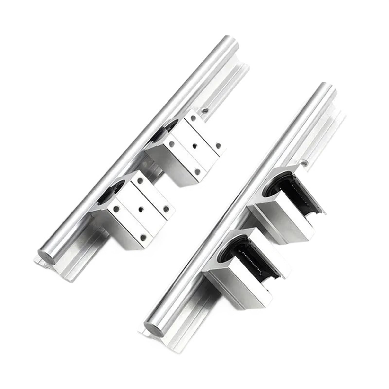 Sliding Rail Linear Bearing Slider Block Ballscrew Kit 2pcs SBR16