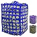Derby Originals Natural Grazer Slow Feed Hay Bag Patented with Warranty, 18" x 19" x 26", Royal Blue