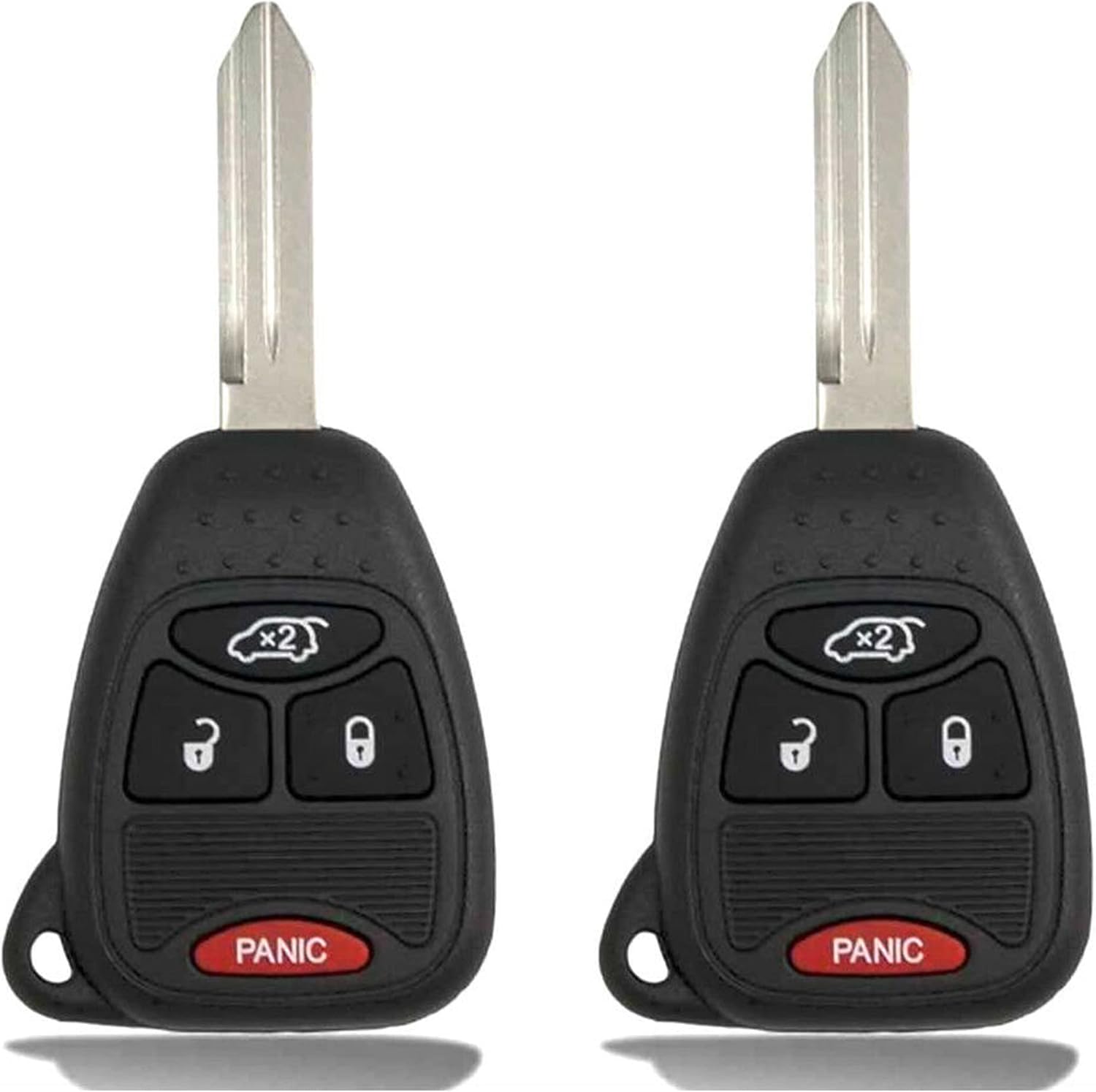 2X New Replacement Keyless Entry Remote M3N5WY72XX Key Fob Compatible with & Fits for Chrysler and Jeep