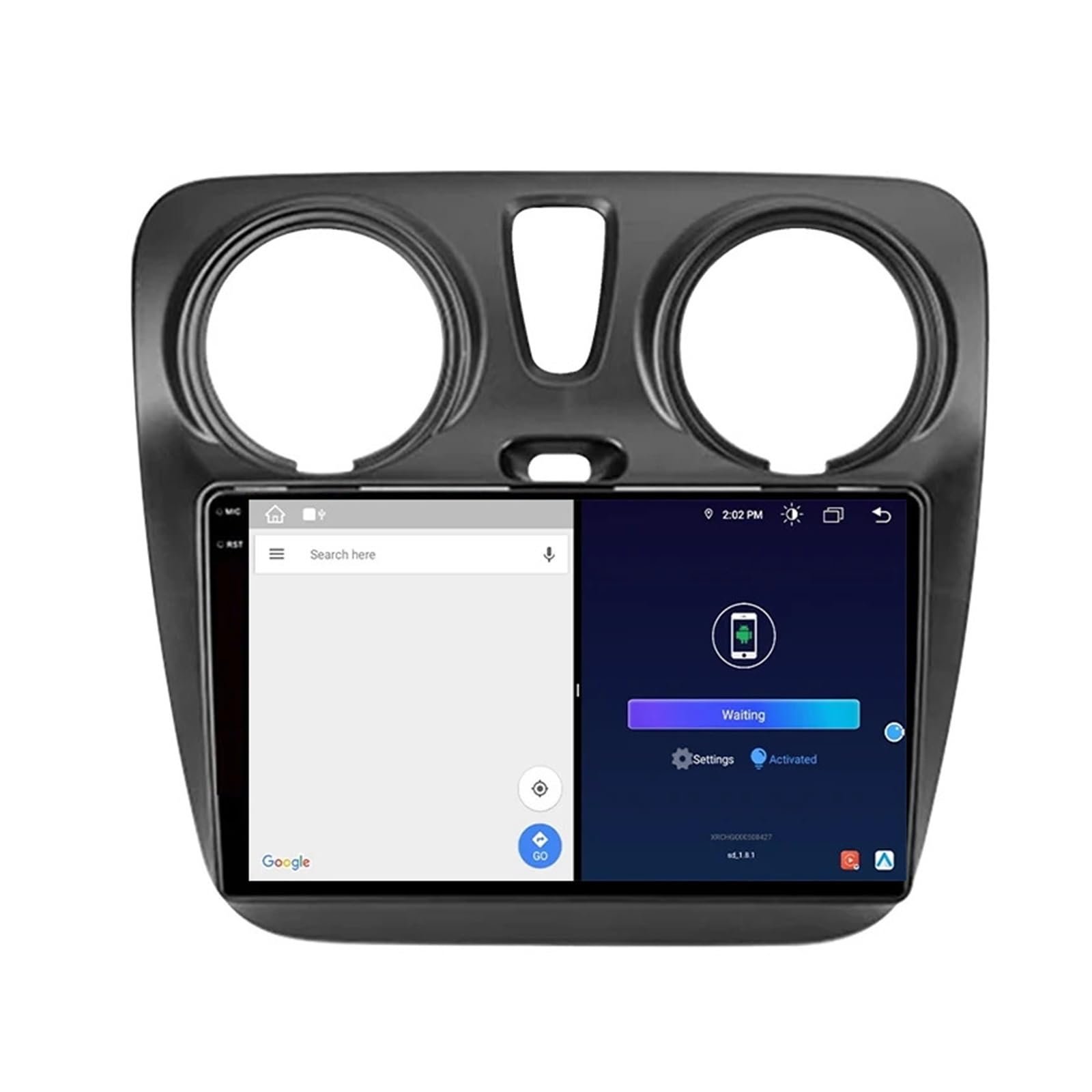 Nawigacja satelitarna Bezprzewodowy Samochodowy Odtwarzacz Multimedialny 4G Nawigacja GPS Bluetooth Rad(Option1)